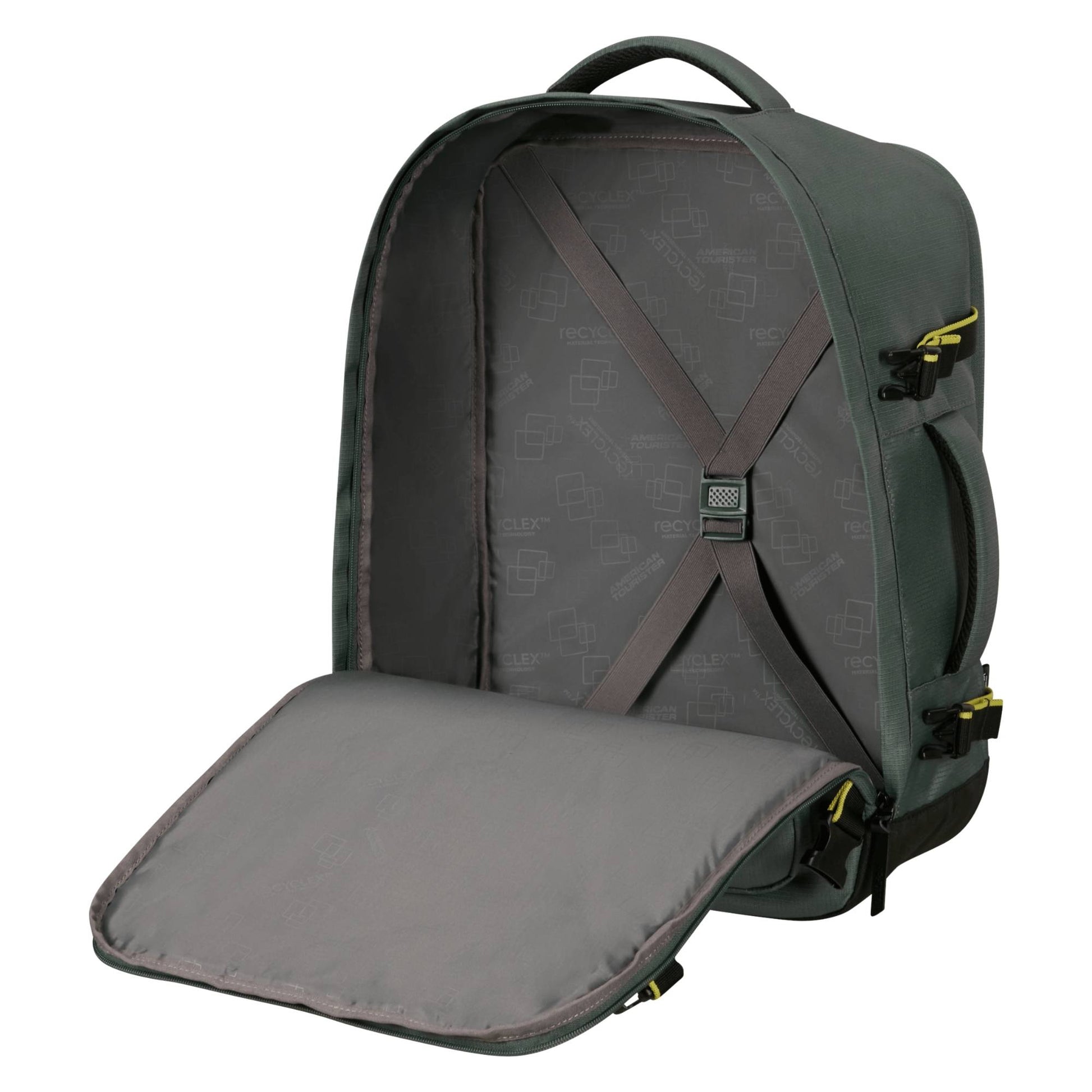 תיק גב At עליה למטוס Take2cabin M ירוק 91g04005