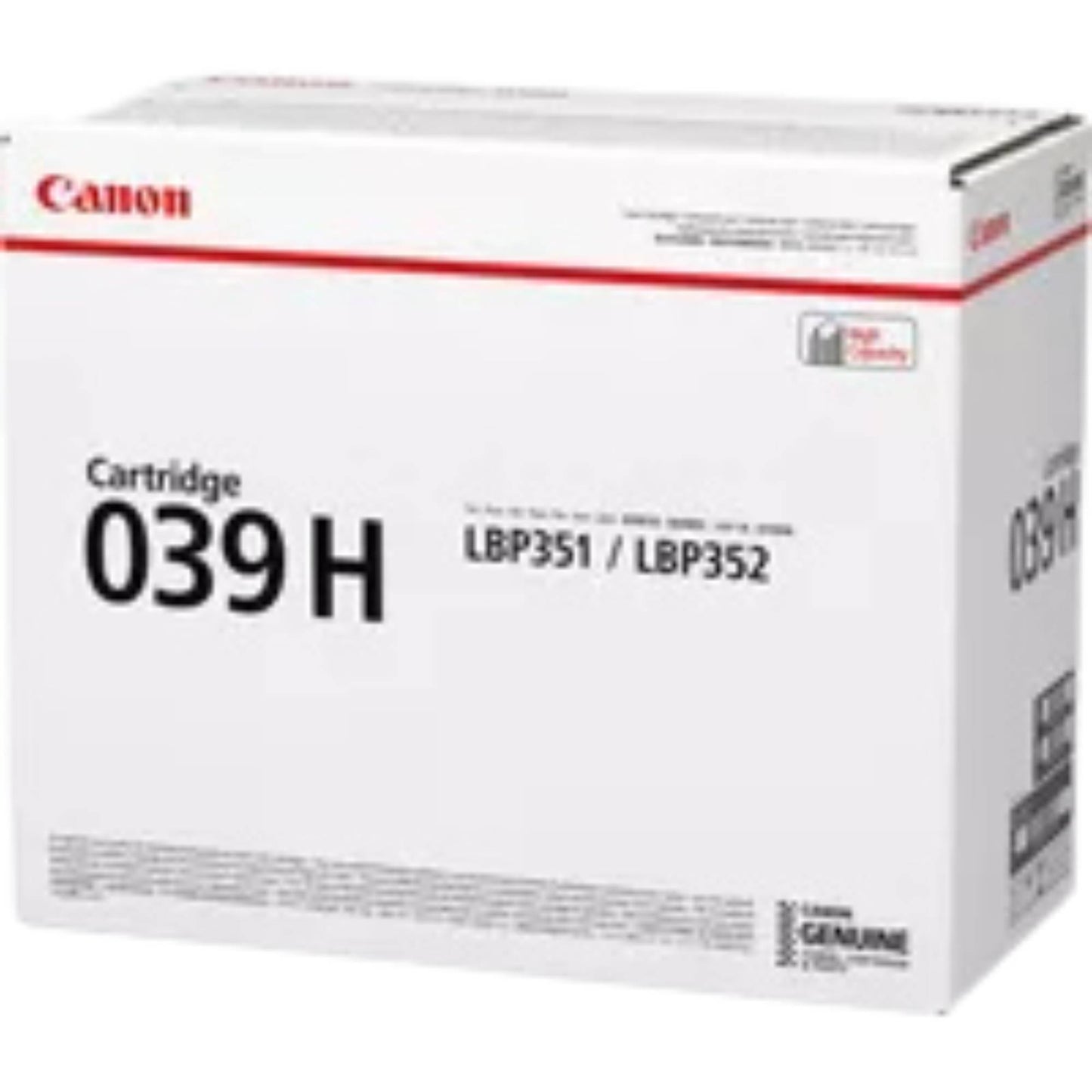 טונר Canon 039h 25k שחור