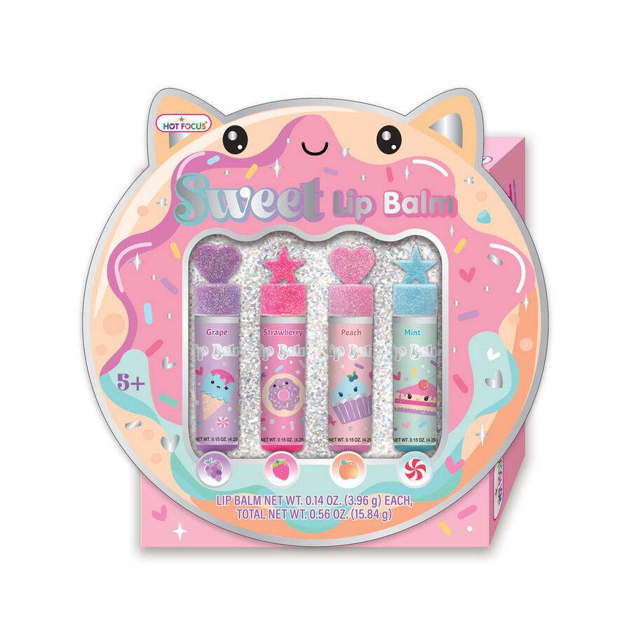 ערכת יצירה איפור Hot Focus Sweet Lip Balms Set Cosmetic