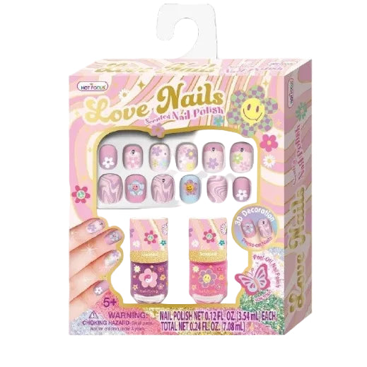 ערכת יצירה Hot Focus - Love Nails