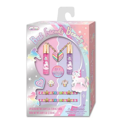 ערכת יצירה Hot Focus - Best Friends Beauty Unicorn Lip Gloss