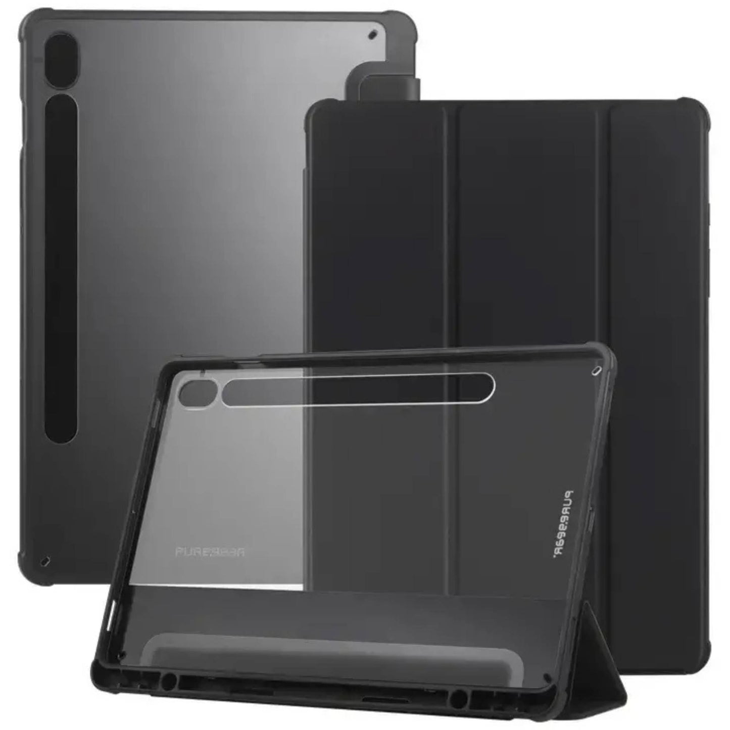 כיסוי ל-Galaxy Tab A11 Plus עם מגן זכוכית PureGear Folio Cover