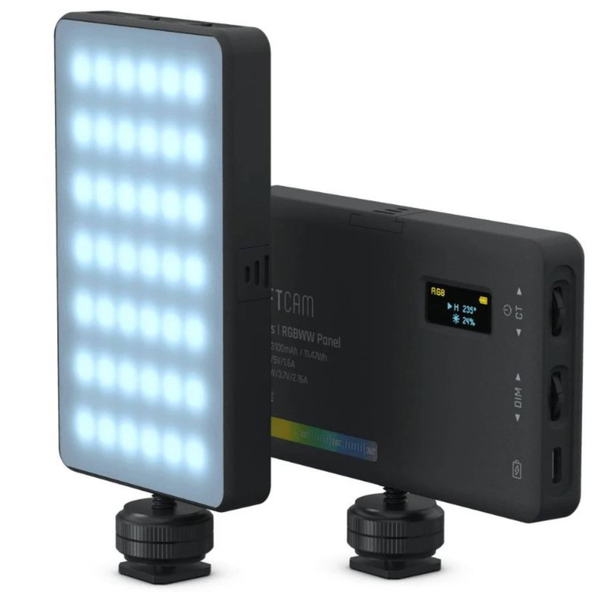 פאנל תאורה מקצועי קומפקטי ShiftCam ProLeds דגם Rgbww