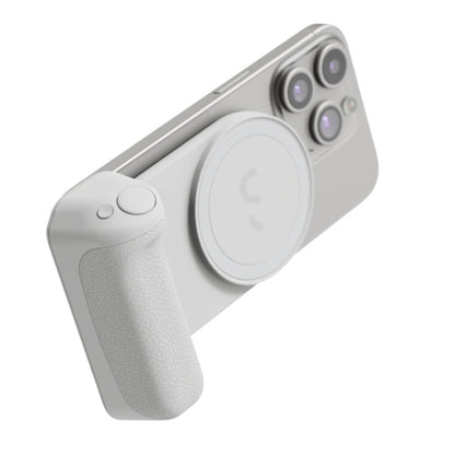 סוללה מגנטית ניידת עם אחיזה Shiftcam Snap Grip אפור
