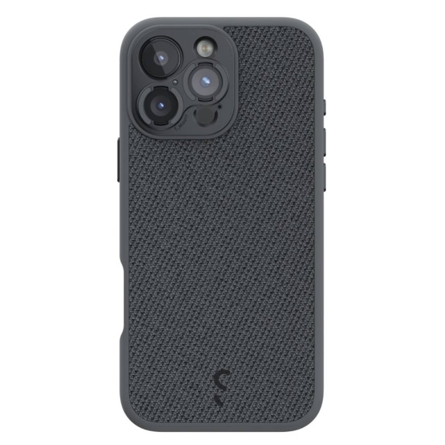 כיסוי טלפון iPhone 16 Pro Max עם מתאם עדשה Shiftcam Camera Case אפור