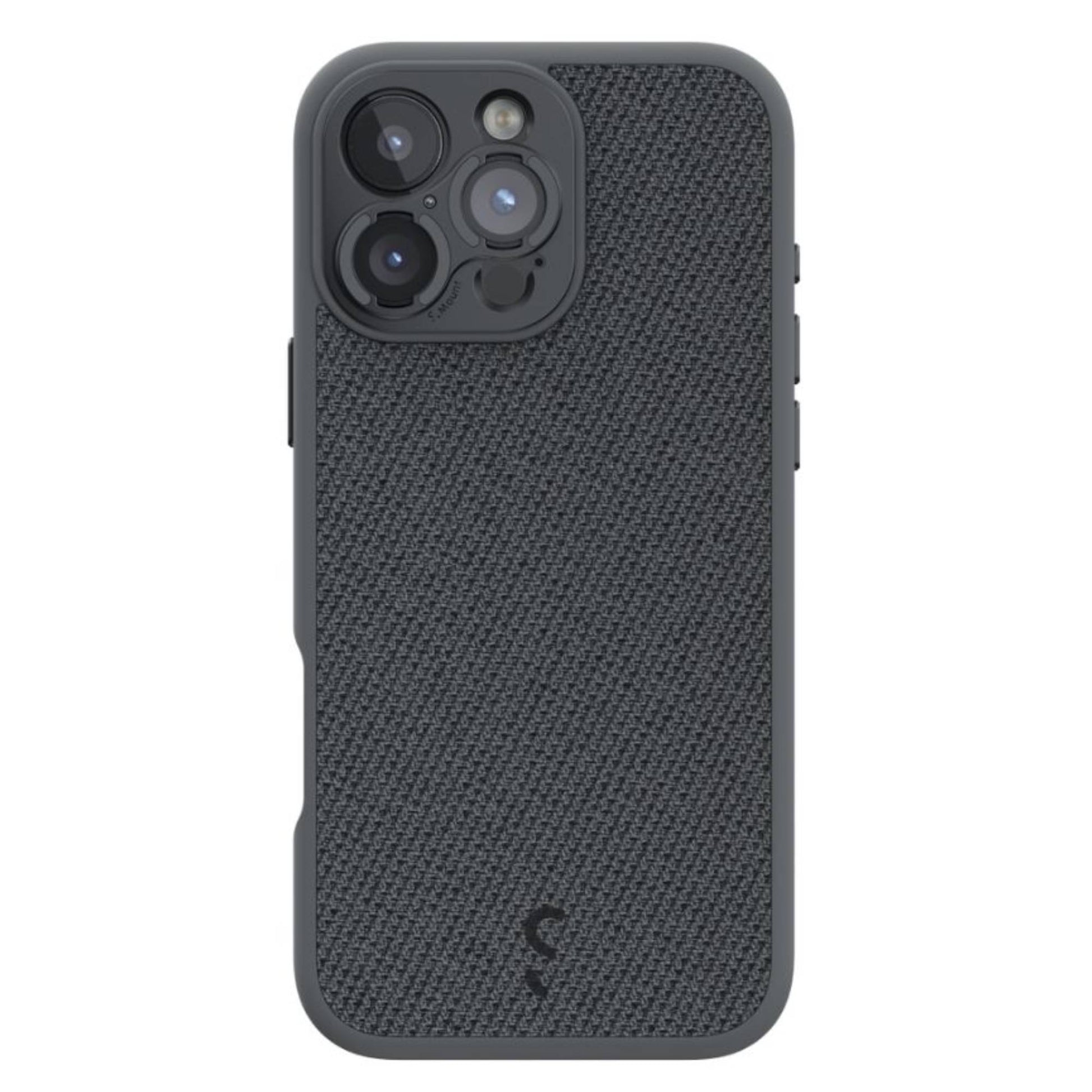 כיסוי טלפון iPhone 16 Pro Max עם מתאם עדשה Shiftcam Camera Case אפור