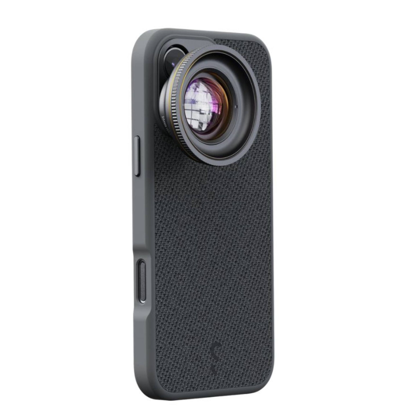 כיסוי טלפון iPhone 16 Pro Max עם מתאם עדשה Shiftcam Camera Case אפור