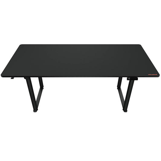 שולחן גיימינג חשמלי מתכוונן Cougar E-Grav ברוחב 160 ס"מ, המהווה פתרון ארגונומי מתקדם לשיפור הנוחות והביצועים בעמדת המשחק והעבודה המקצועית