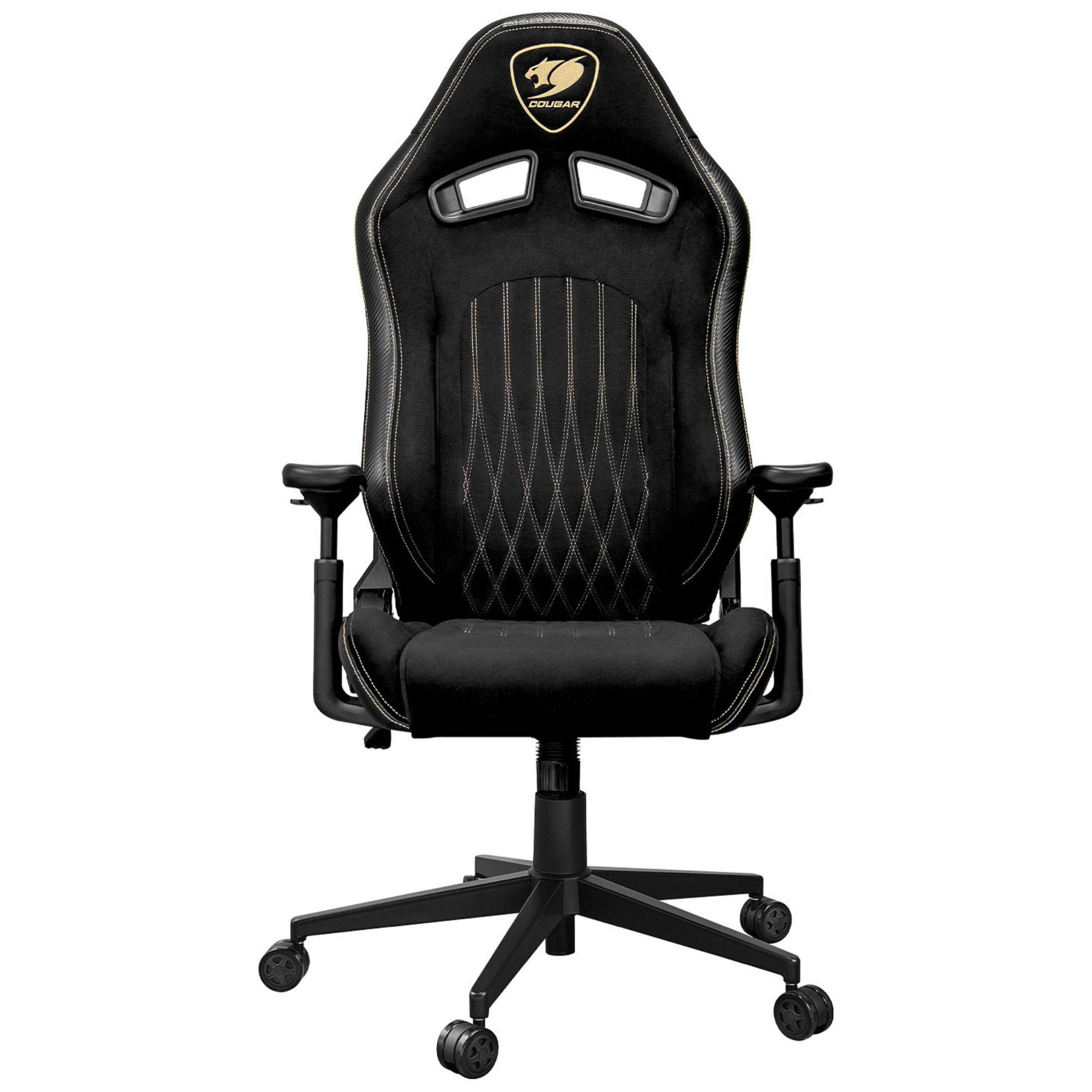 מושב גיימינג Cougar Explore Fabric לעמדת מחשב, המעניק נוחות ממושכת ומניעת זיעה בזכות ריפוד בד נושם ואיכותי