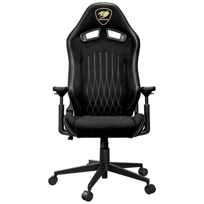 מושב גיימינג Cougar Explore Fabric לעמדת מחשב, המעניק נוחות ממושכת ומניעת זיעה בזכות ריפוד בד נושם ואיכותי