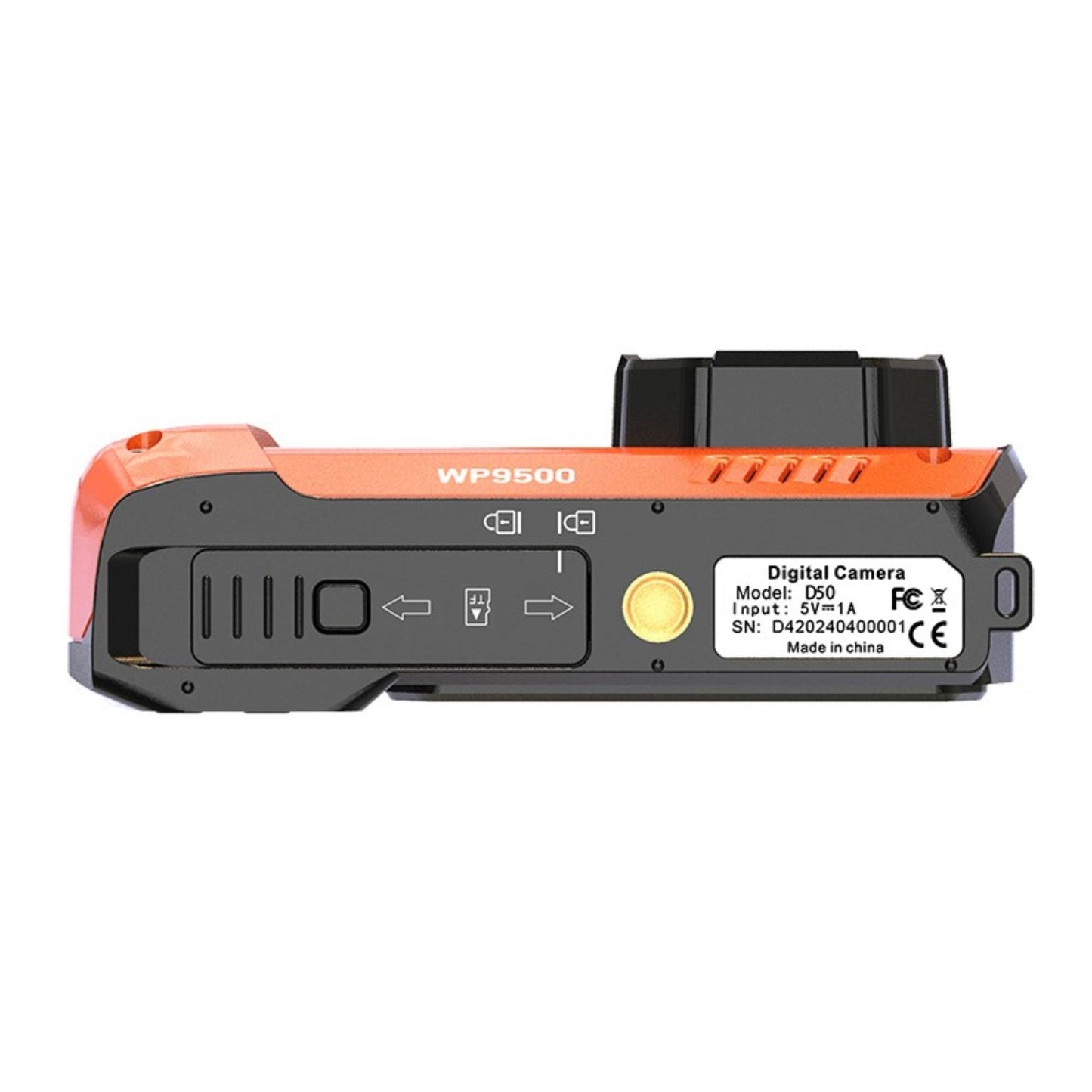 מצלמה דיגיטלית קומפקטית עמידה במים AgfaPhoto Realishot WP9500