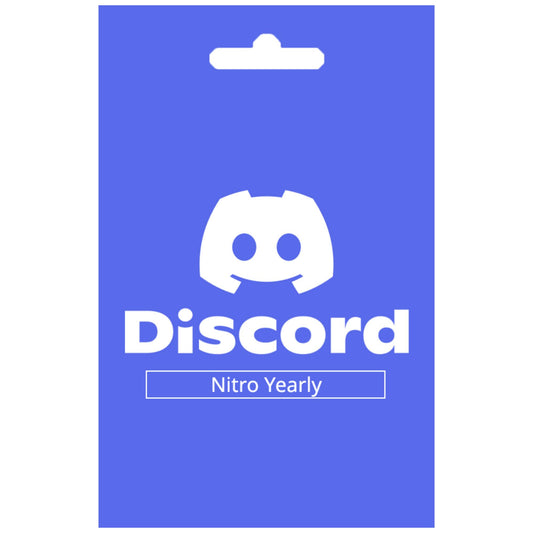 קוד דיגיטלי Discord Nitro לשנה לשדרוג חוויית השימוש בדיסקורד.
