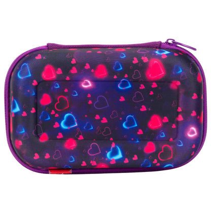 קלמר Neon Heart קשיחה Zipit
