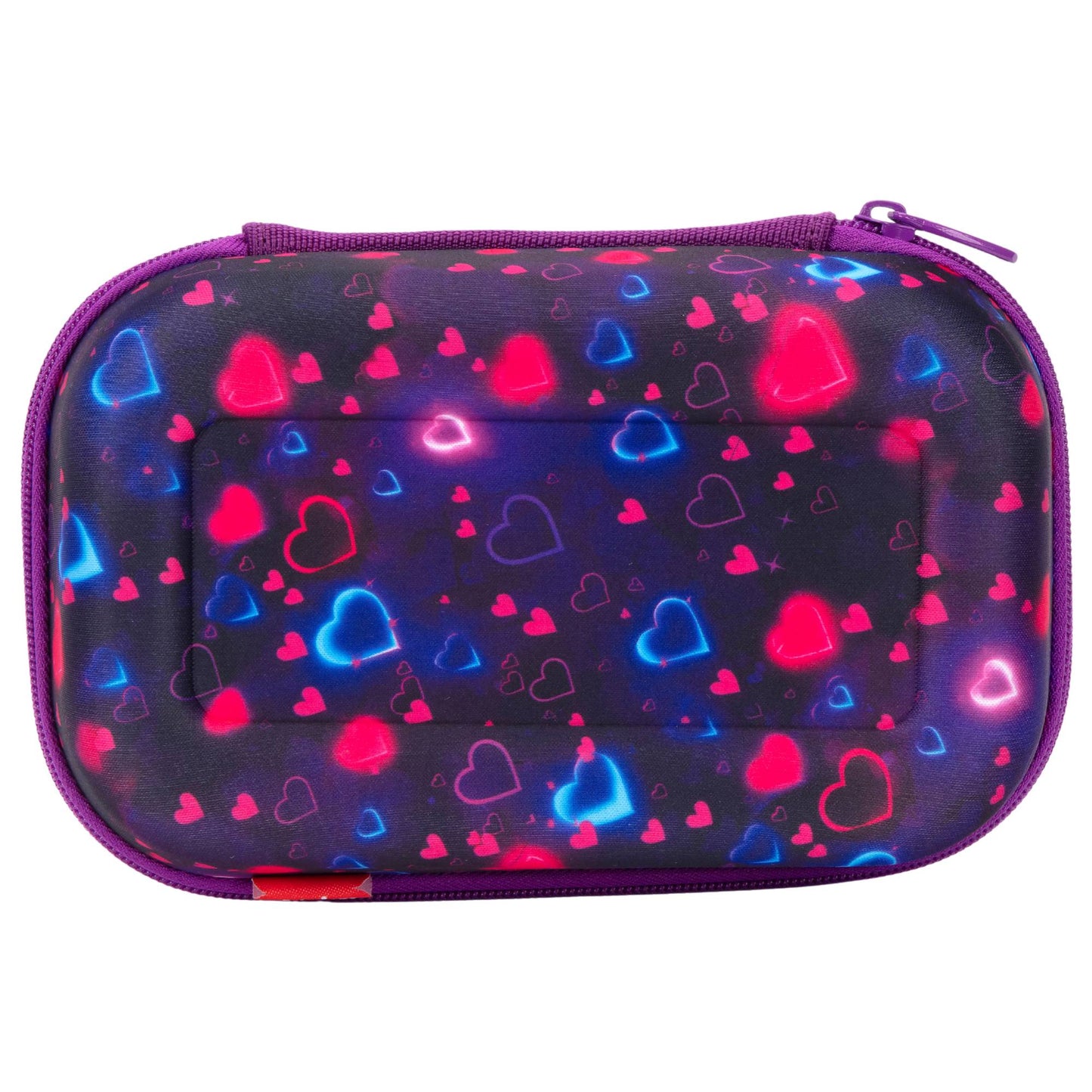 קלמר Neon Heart קשיחה Zipit