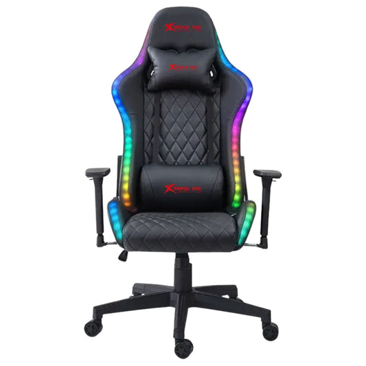 כיסא גיימינג דמוי עור RGB דגם Xtrike Me GC-907