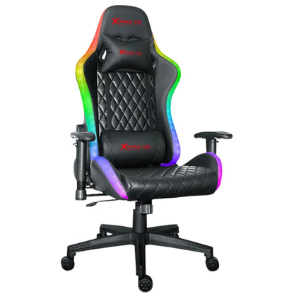 כיסא גיימינג דמוי עור RGB דגם Xtrike Me GC-907