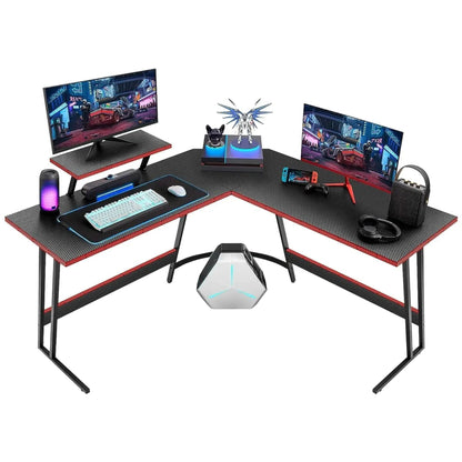 שולחן גיימינג בצורת L דגם Xtrike Me DK-04