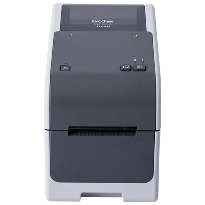 מדפסת תוויות שולחנית Brother TD-2310D (רוחב 2 אינץ') ברזולוציית 203dpi, המציעה פתרון אמין וקומפקטי להדפסה תרמית מהירה