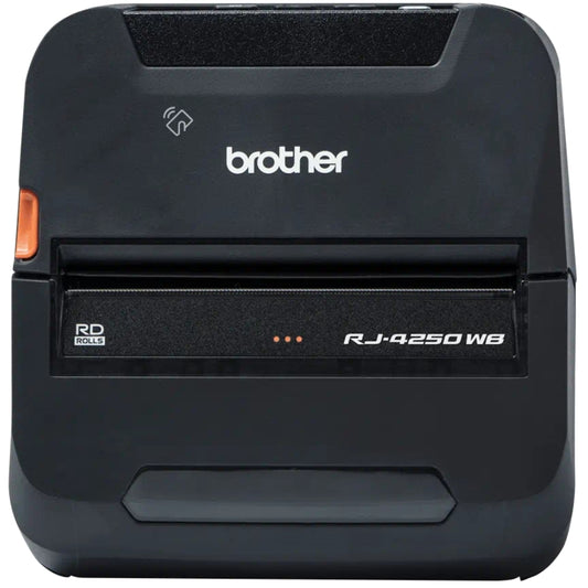 מדפסת תוויות וקבלות תרמית ניידת 4 אינץ' Brother RJ-4250WB