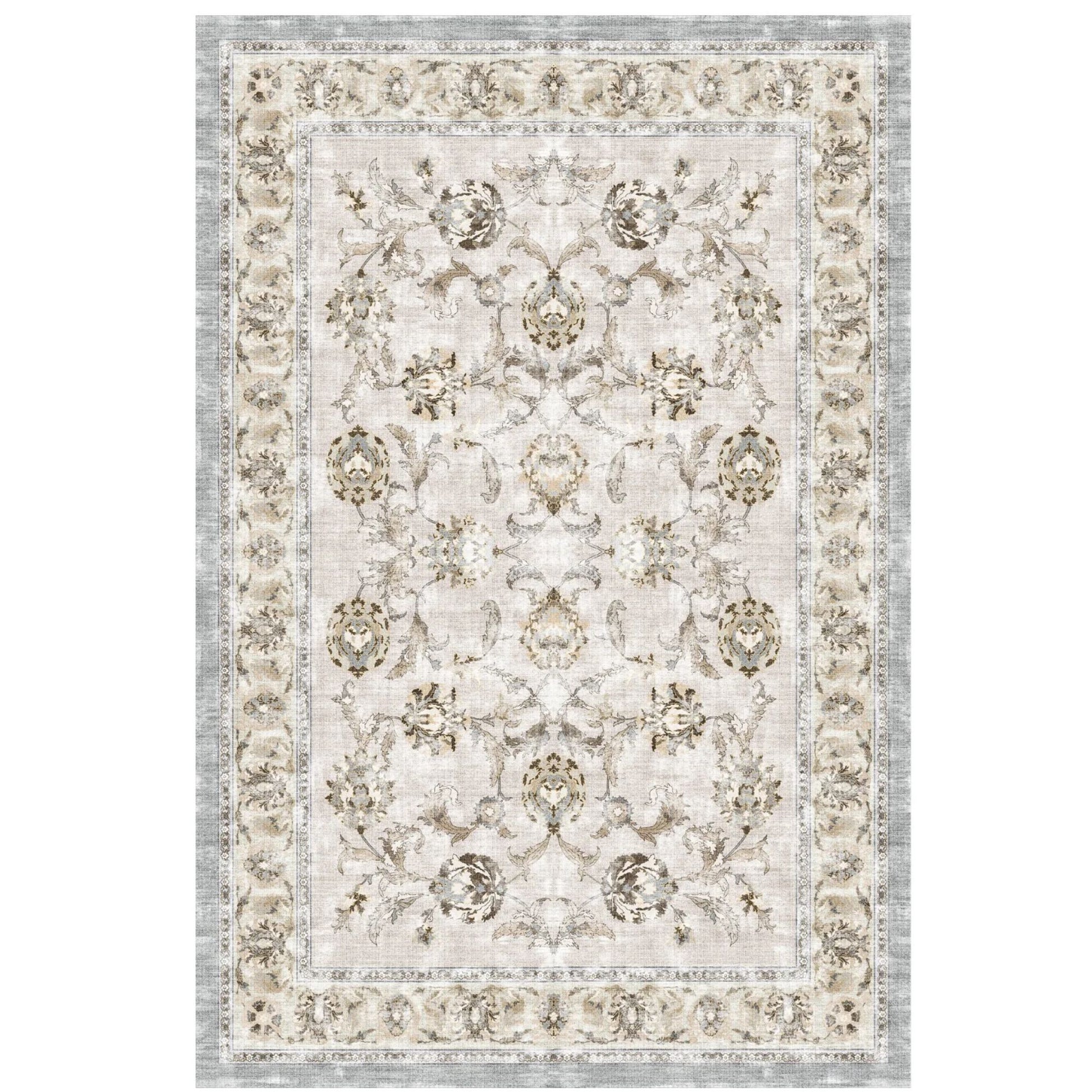 שטיח Damascus- Deluxe של Buona Casa בגודל 170*120 ס"מ, המעניק שילוב מושלם של עיצוב בהשראת הטבע ונוכחות מרשימה בחללי מגורים ממוצעים.