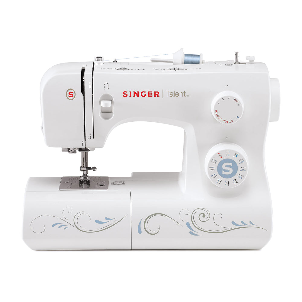 מכונת תפירה Singer Talent 3323 המשלבת פשטות הפעלה עם מגוון רחב של תפרים, מה שהופך אותה לבחירה האידיאלית עבור תופרים מתחילים ומתקדמים כאחד.