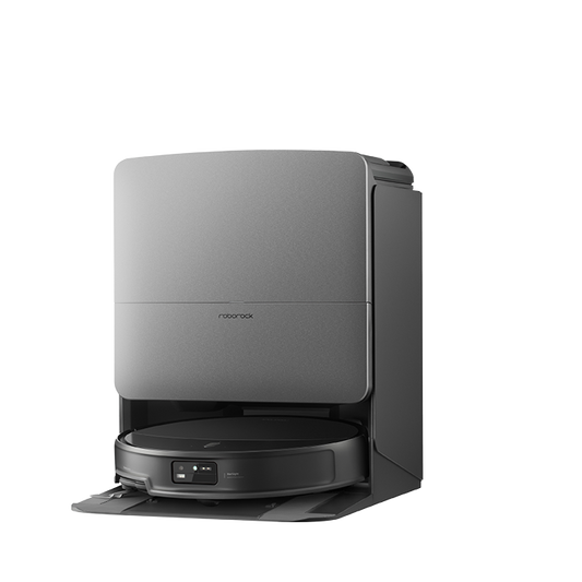 שואב אבק רובוטי Roborock Saros 20 Complete בעיצוב דק במיוחד, המשלב טכנולוגיית שטיפה עוצמתית עם יכולת ניווט מתקדמת למעבר קל מתחת לרהיטים נמוכים.