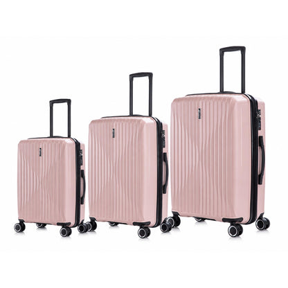 סט 3 מזוודות קשיחות American Traveler Luggage Dis065