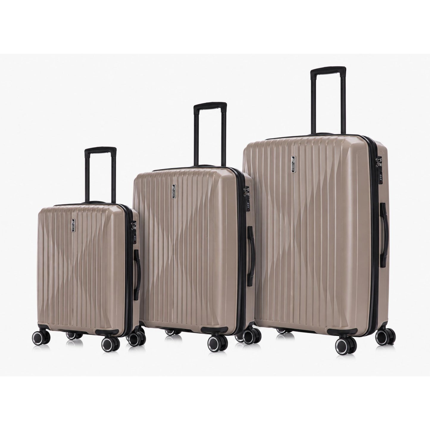 סט 3 מזוודות קשיחות American Traveler Luggage Dis065