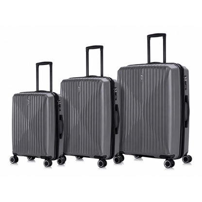 סט 3 מזוודות קשיחות American Traveler Luggage Dis065