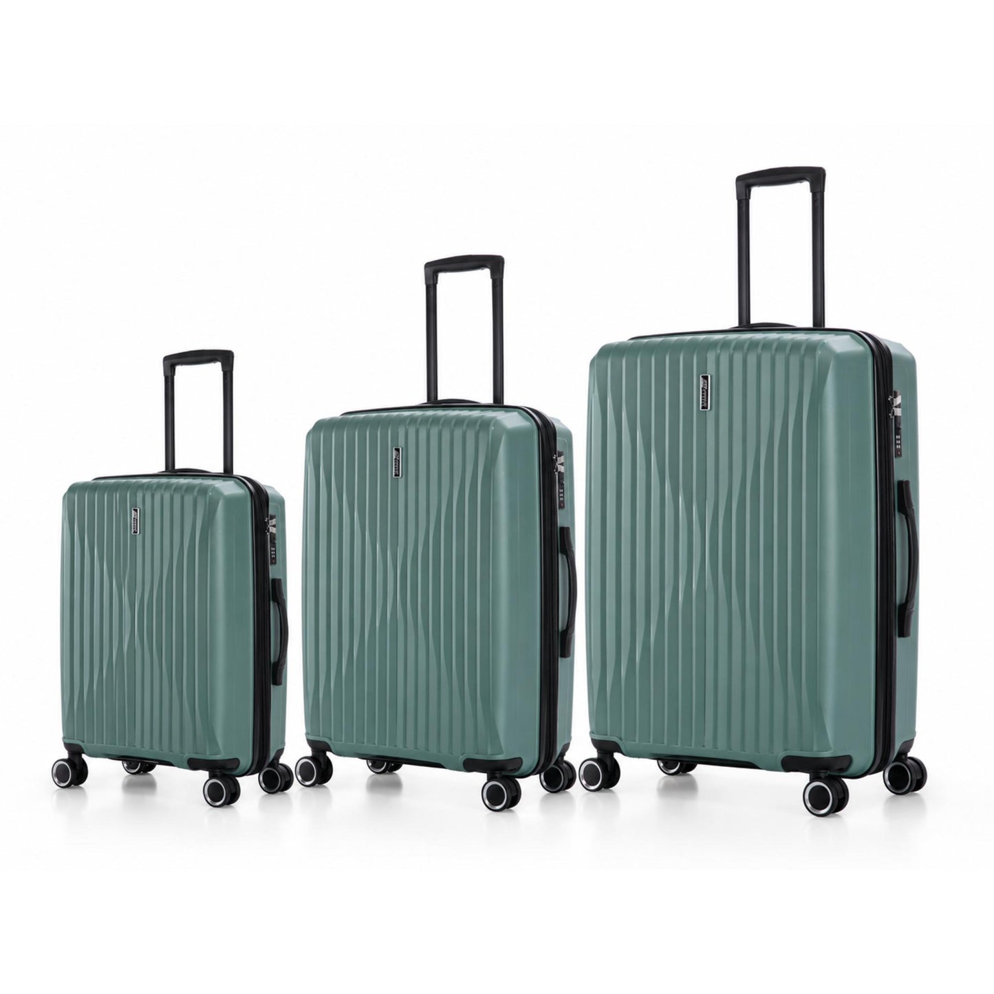 סט 3 מזוודות קשיחות American Traveler Luggage Dis065