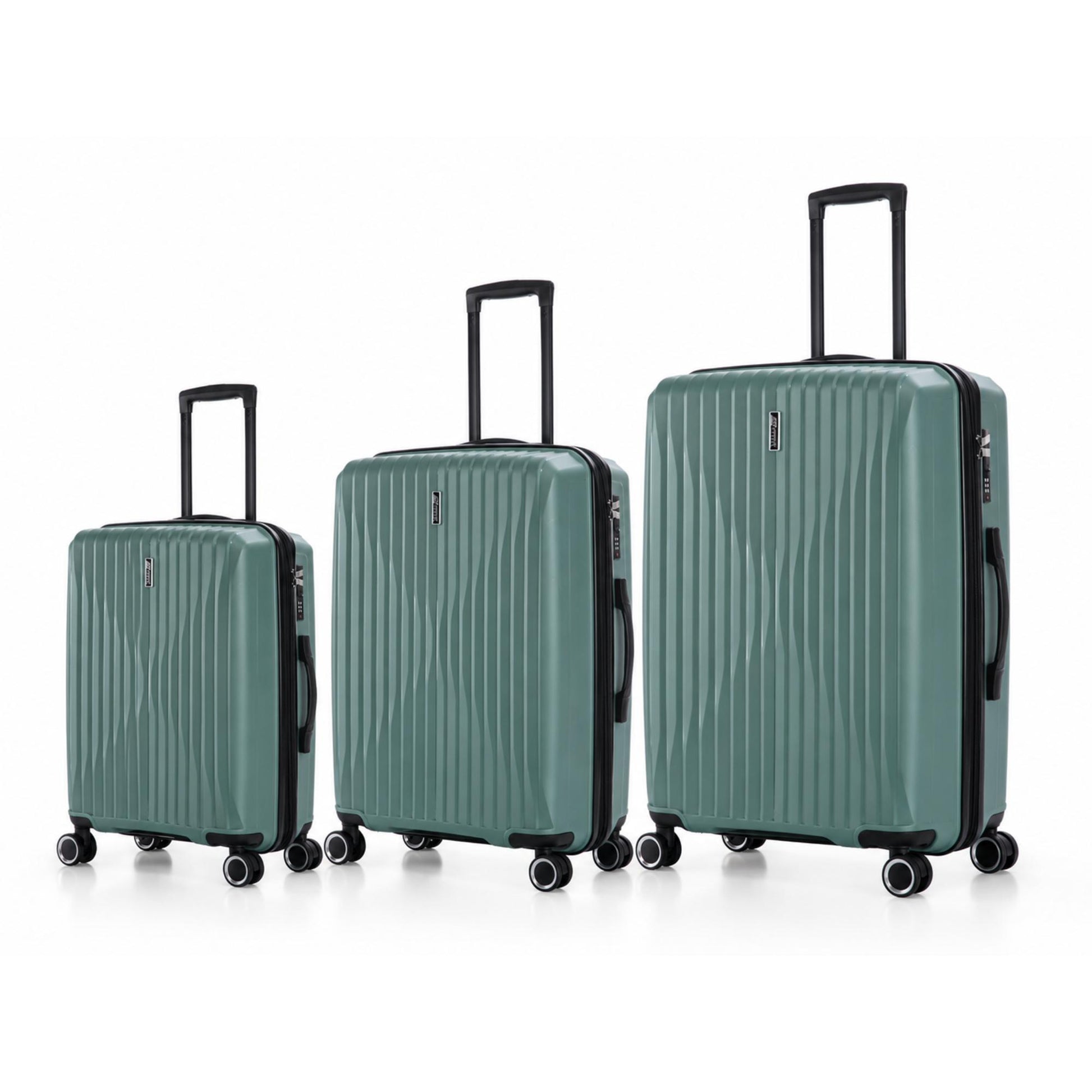 סט 3 מזוודות קשיחות American Traveler Luggage Dis065