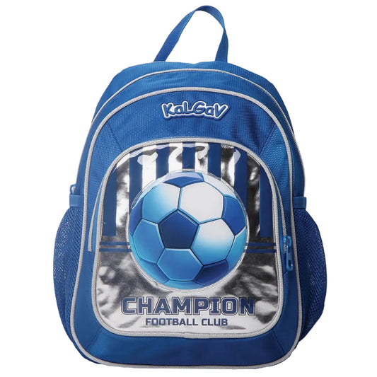 תיק גן נועם SOCCER כחול