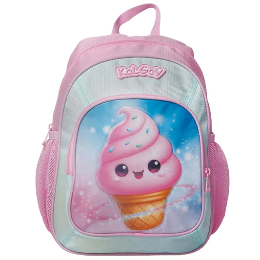 תיק גן נועם ICE CREAM ורוד בהיר/מנטה
