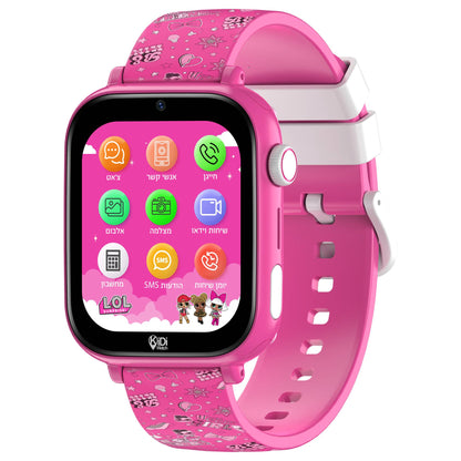 שעון חכם לילדים KidiWatch Friends LOL (2026) 4G שנה אחריות ע"י היבואן הרשמי