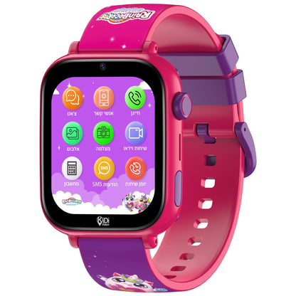 שעון חכם לילדים KidiWatch Friends Rainbocorns (2026) 4G שנה אחריות ע"י היבואן הרשמי
