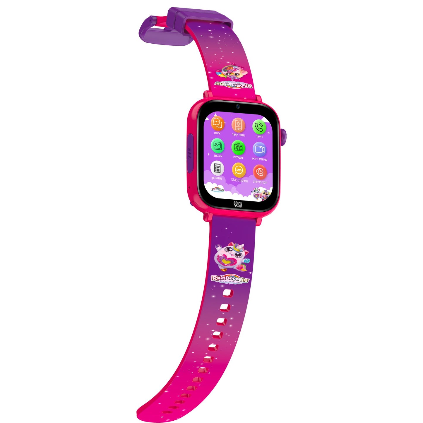 שעון חכם לילדים KidiWatch Friends Rainbocorns (2026) 4G שנה אחריות ע"י היבואן הרשמי