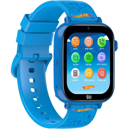 שעון חכם לילדים KidiWatch Friends Hot Wheels (2026) 4G שנה אחריות ע"י היבואן הרשמי