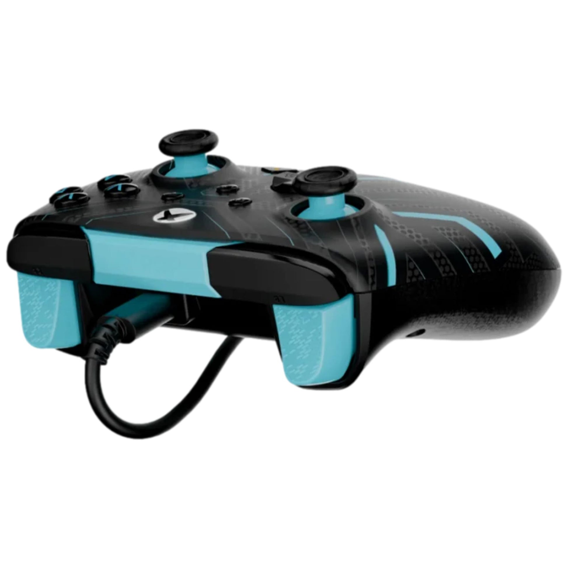 בקר גיימינג חוטי Turtle Beach PDP Rematch Glow Advanced Wired Titan Steel PC/Xbox