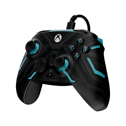 בקר גיימינג חוטי דגם PDP Rematch Glow Advanced Wired בצבע אפור מבית Turtle Beach