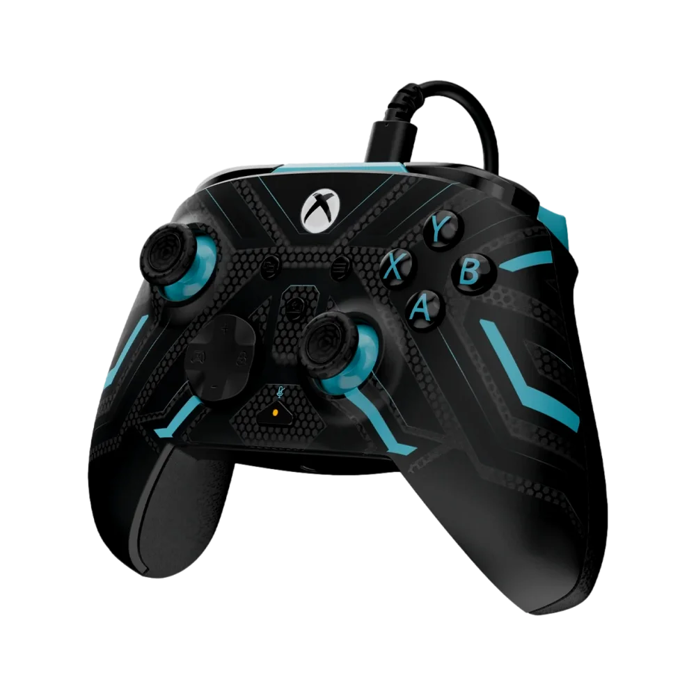 בקר גיימינג חוטי דגם PDP Rematch Glow Advanced Wired בצבע אפור מבית Turtle Beach