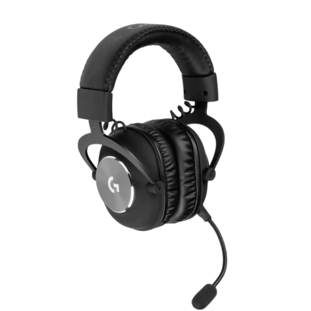 "אוזניות ה-Logitech G Pro X הן אוזניות גיימינג חוטיות ברמה מקצועית, שתוכננו בשיתוף עם שחקני eSports מובילים כדי לספק דיוק קולי מקסימלי ותקשורת צלולה בדרגת שידור