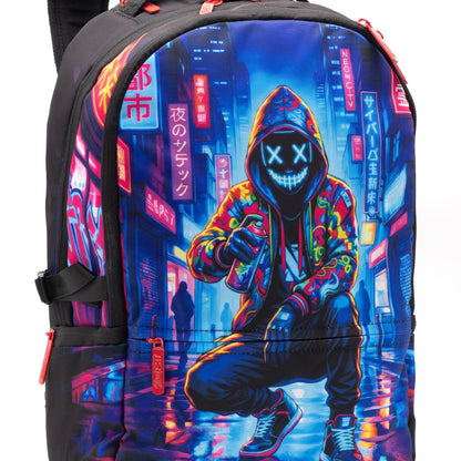 תיק גב Neon Boy Street Art