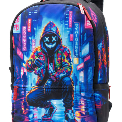 תיק גב Neon Boy Street Art