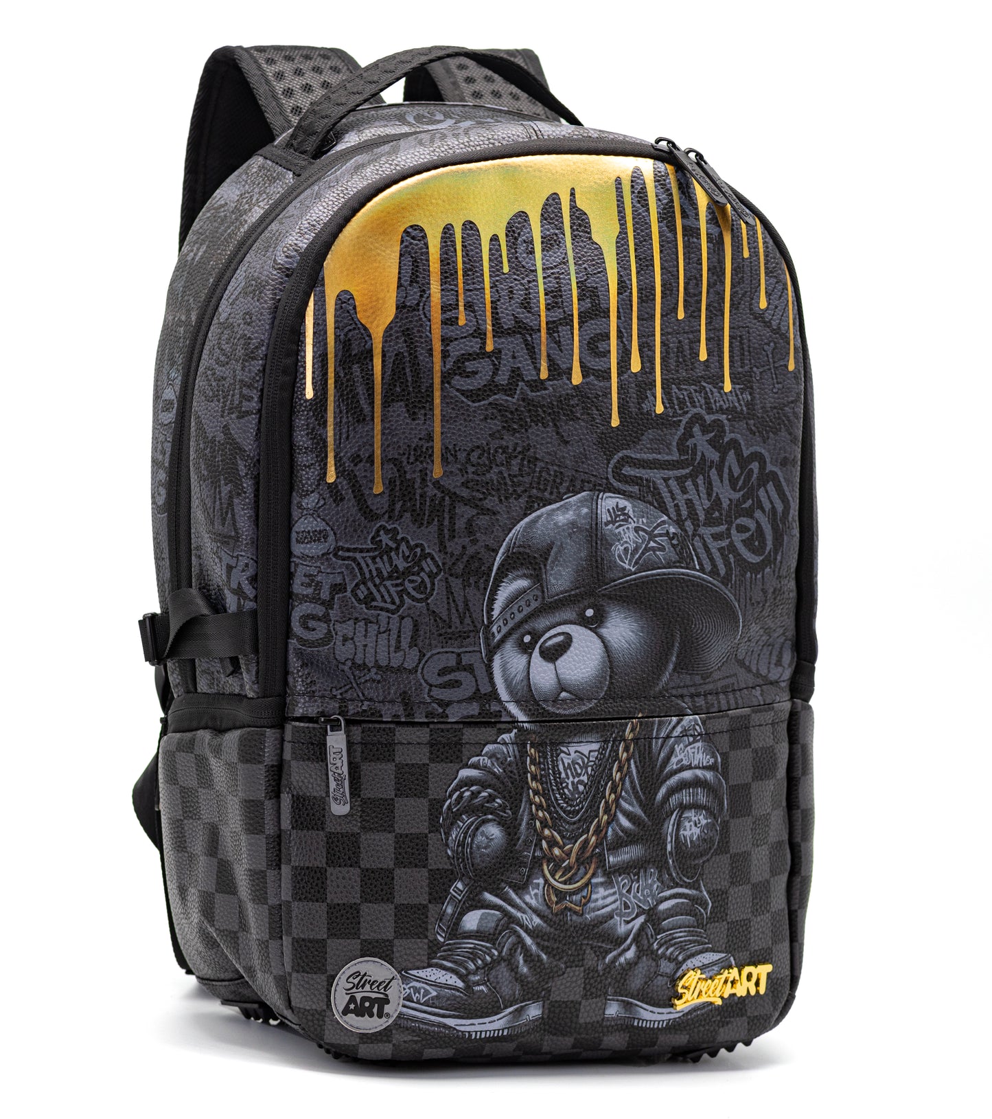 תיק גב Gold Bear Street Art Pu Gf