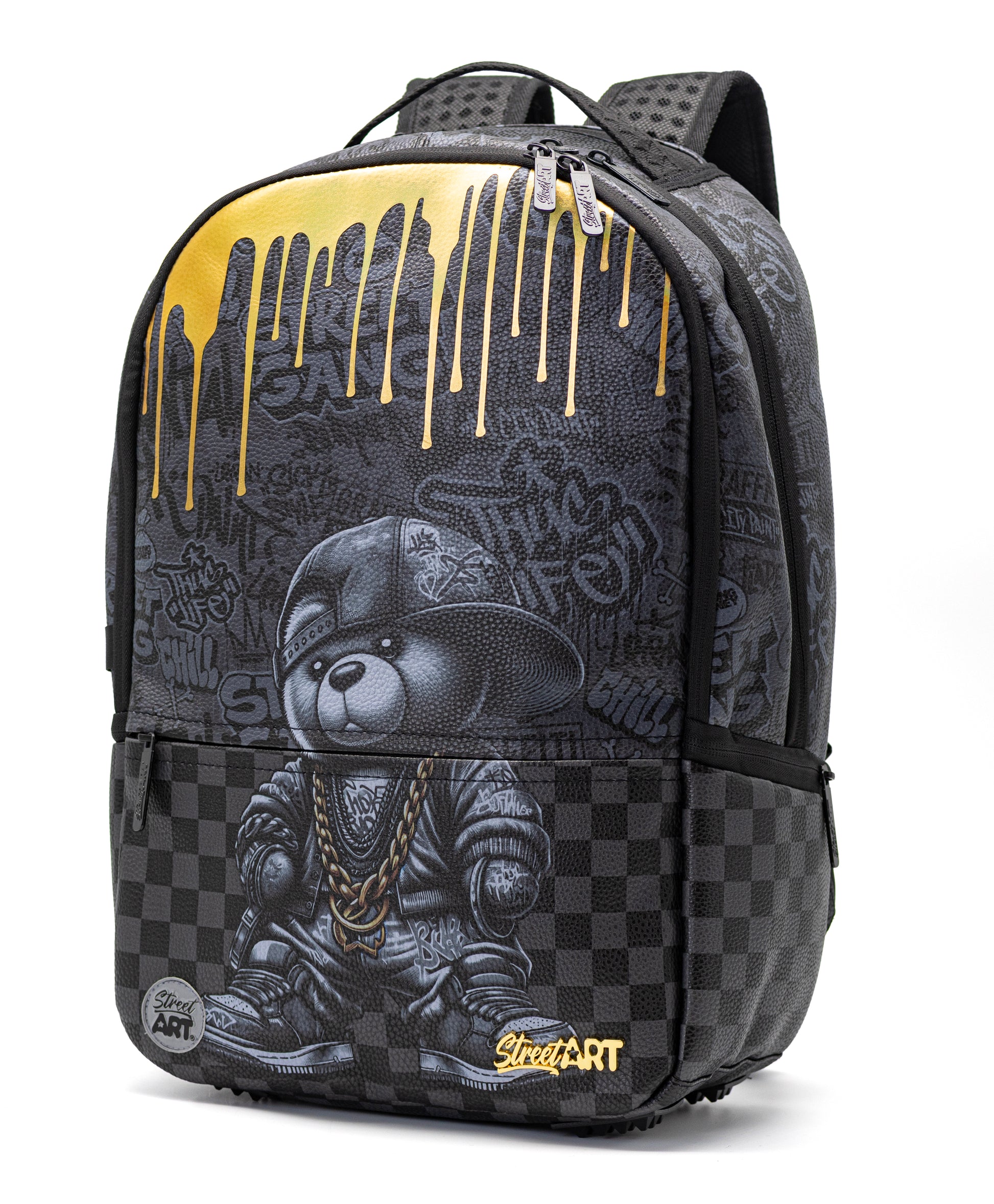 תיק גב Gold Bear Street Art Pu Gf