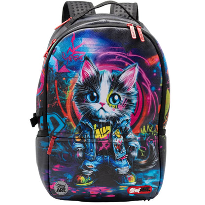 תיק גב Cat Urban Street Art Pu