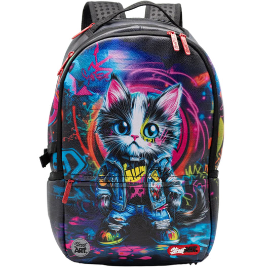 תיק גב Cat Urban Street Art Pu
