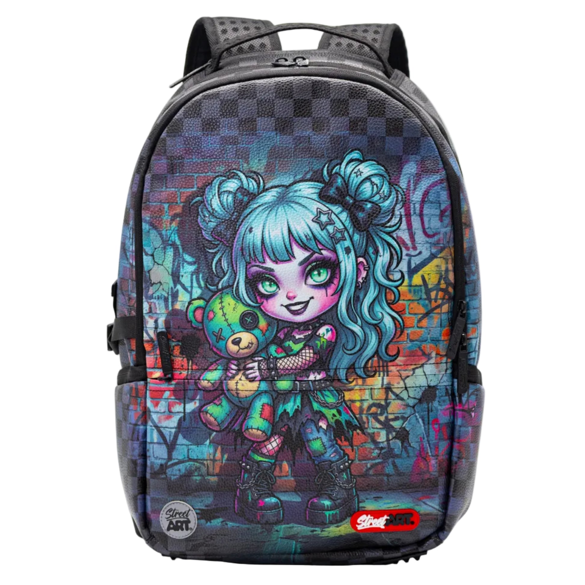 תיק גב Gothic Girl Street Art Pu