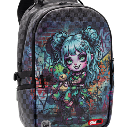 תיק גב Gothic Girl Street Art Pu
