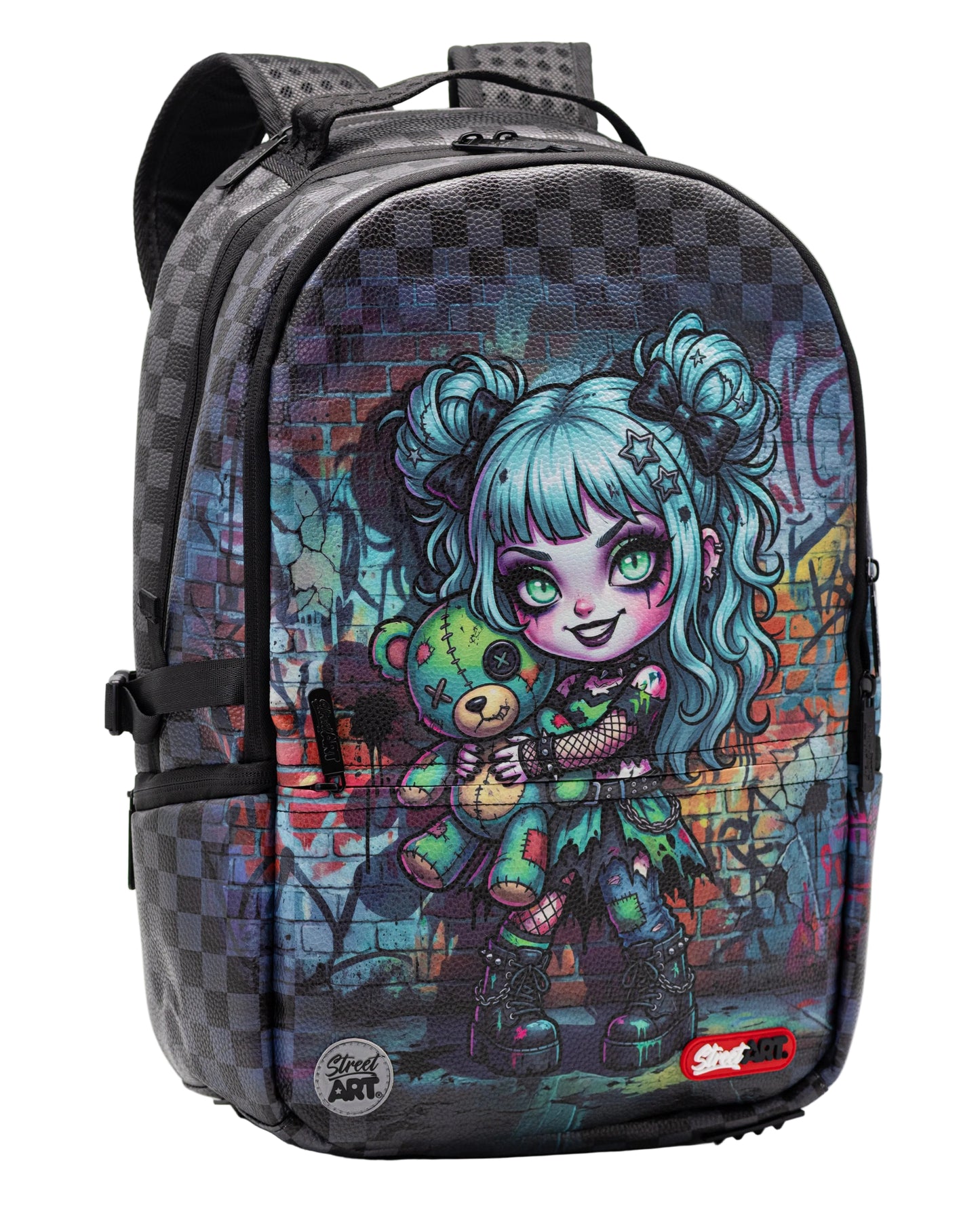 תיק גב Gothic Girl Street Art Pu